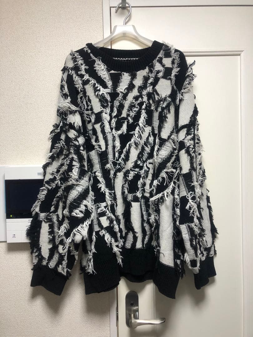 大森元貴着用 メゾンスペシャル グランジ オーバー フリンジ