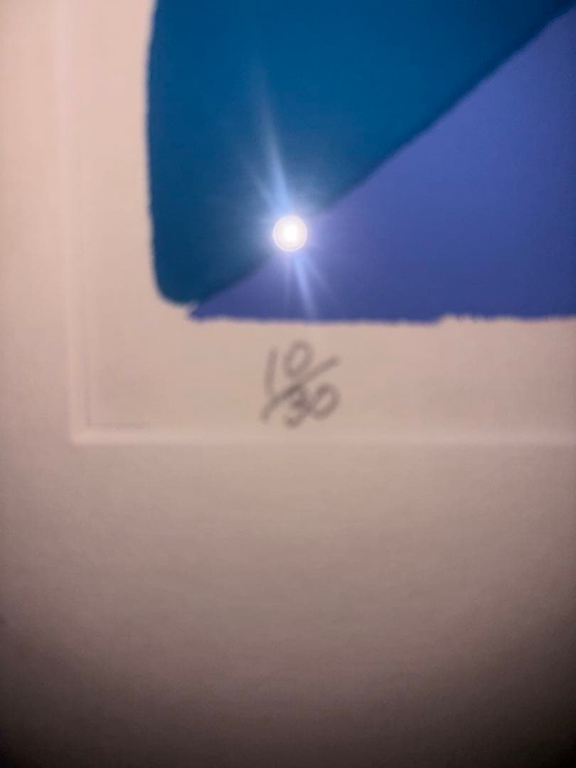 砂澤ビッキの長女　砂澤チニタ作　「CHINITA’S　ZOOⅠ」10/30版画