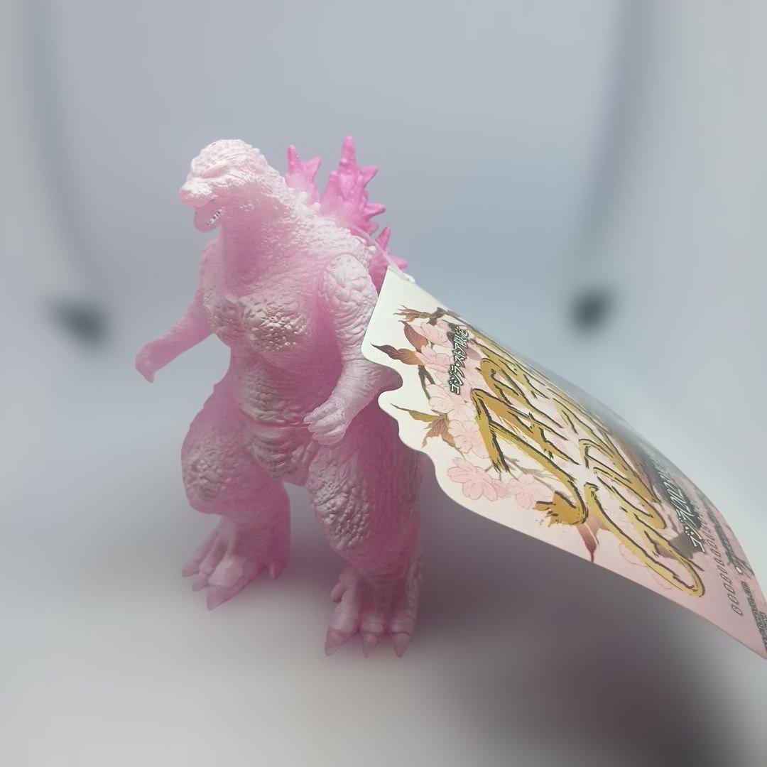 ゴジラ（2023） ジャパンゴジラ 4種セット 桜カラー、富士山、墨絵