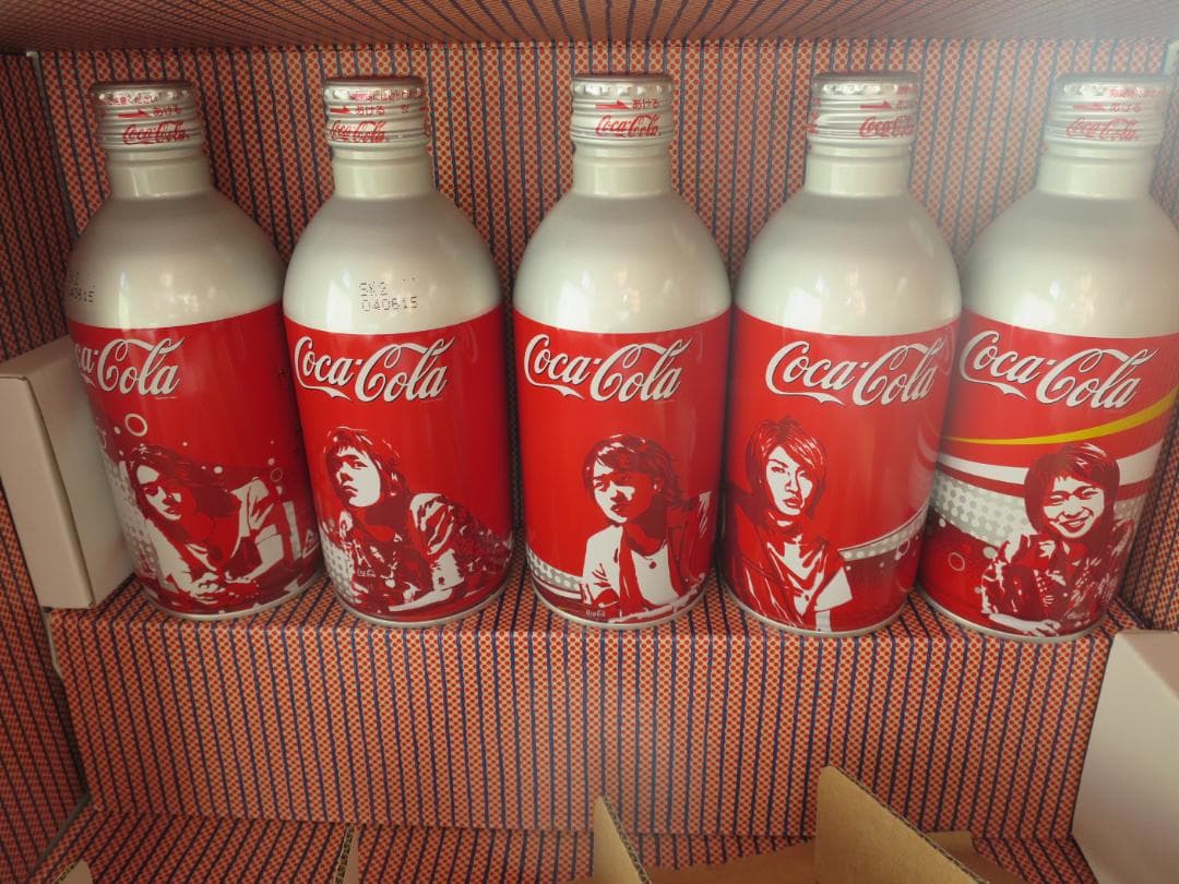 未使用 綺麗 BOX付 コカコーラ缶限定デザインボトル 10本セット 当選品