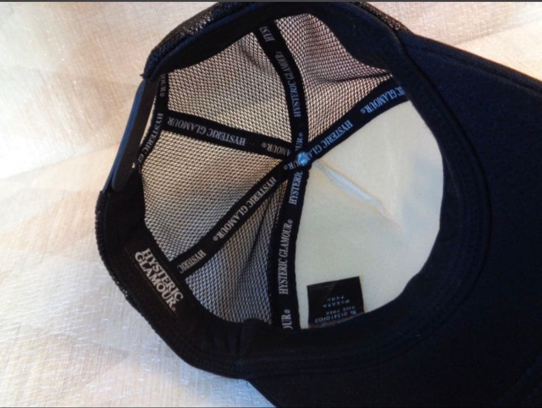 ヒステリックグラマー スタッズメッシュキャップ 0077 - メルカリ