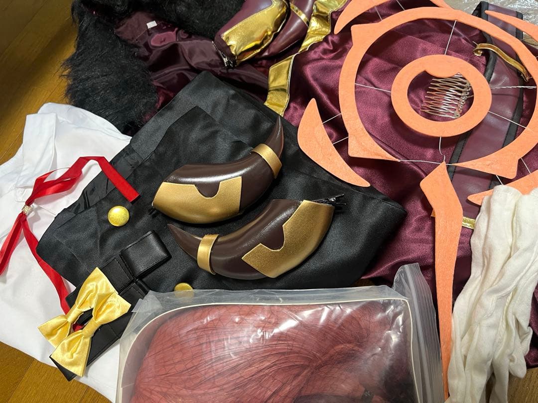 フルセットLサイズ】アル ブルアカ コスプレ 衣装一式+ウィッグ+角+