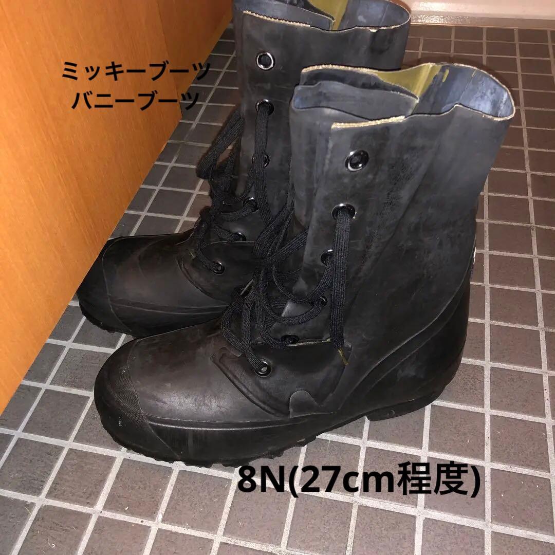 今日限定値下げ バニーブーツ ミッキーマウスブーツ 8n ミリタリー