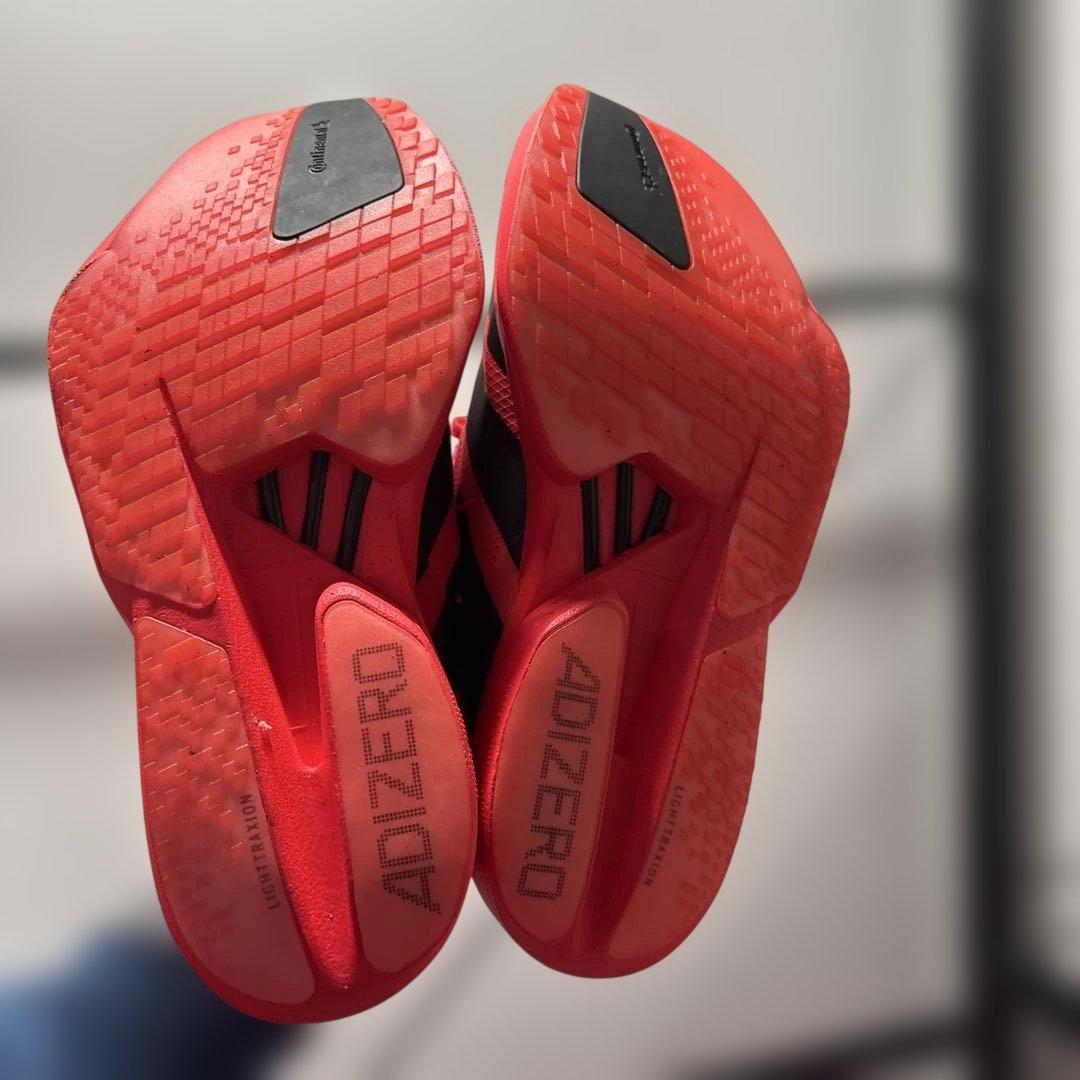 アディダス アディオスプロ4 25.0cm レッド 新品未使用 正規品