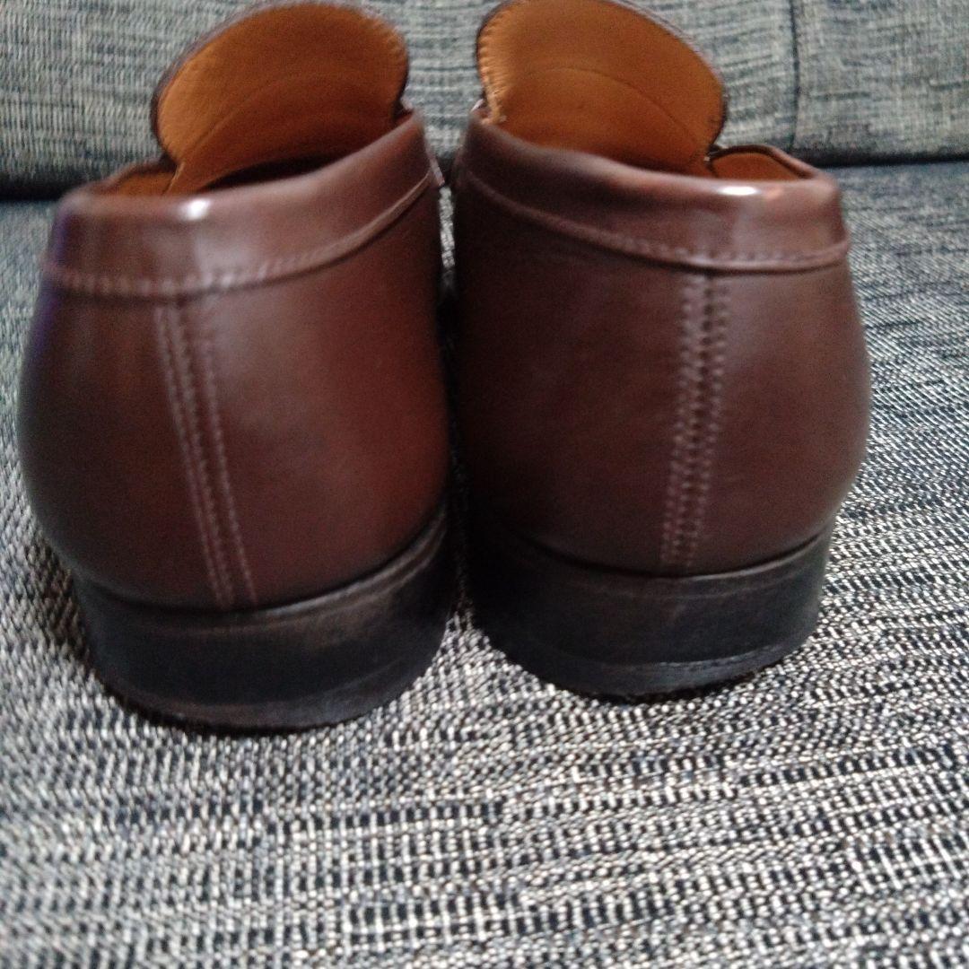 J.M. Weston 180 ダークブラウン ローファー 6B - メルカリ