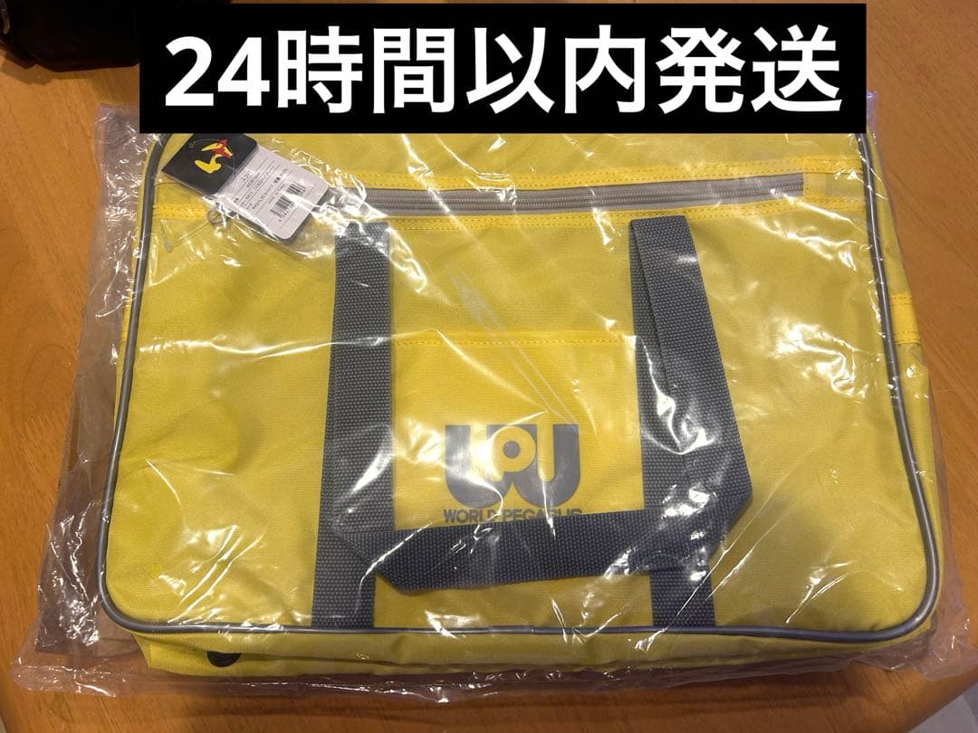 旧型 新品未使用 ワールドペガサス ワッペ スクバ 旧ワッペ 黄色