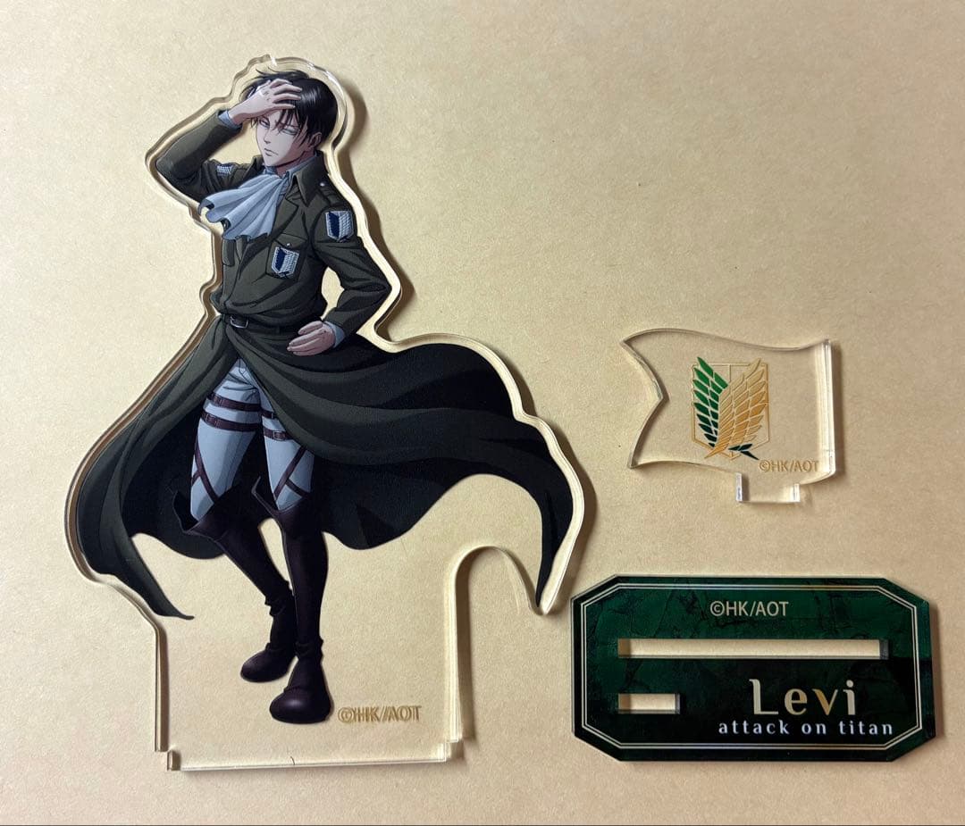 進撃の巨人 リヴァイ アクリルスタンド アクアマリン アクスタ