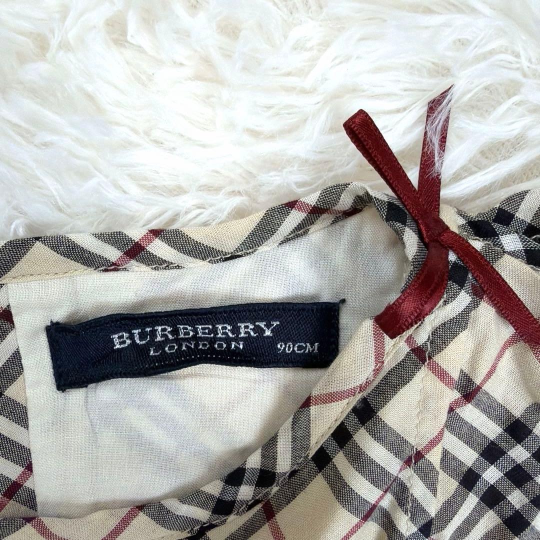 極美品】バーバリーロンドン ノバチェック ワンピース 90 日本製
