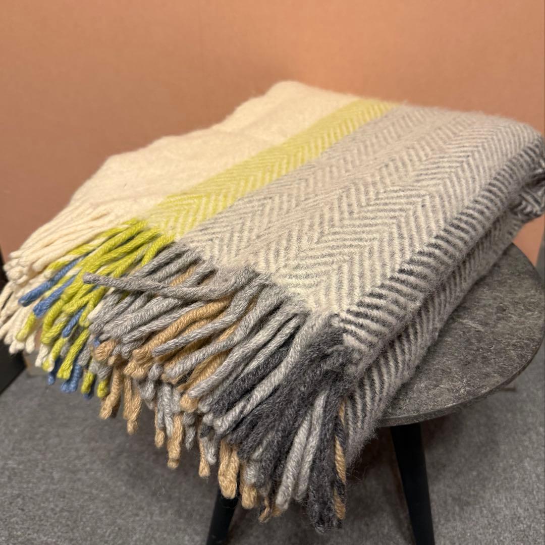 KLIPPAN クリッパンBirka ビルカ ブランケット ひざ掛け アース KLIPPAN