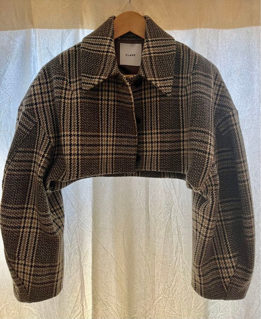 CLANE ROUND SLEEVE SHORT JACKET サイズ1