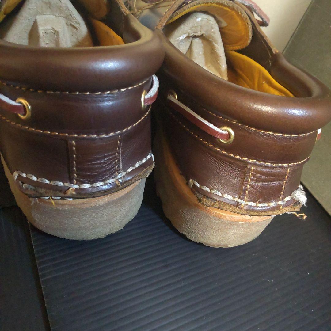 【ケア済】Timberland 3eye ブラウン 25.5cm