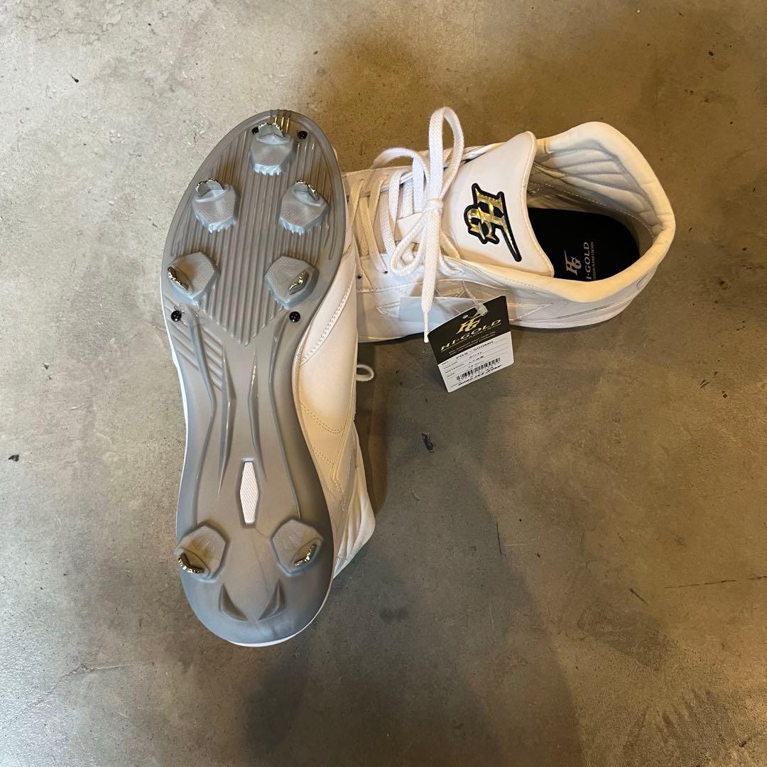 ⭐︎未使用新品⭐︎ ハイゴールド　金具スパイク　28.5cm