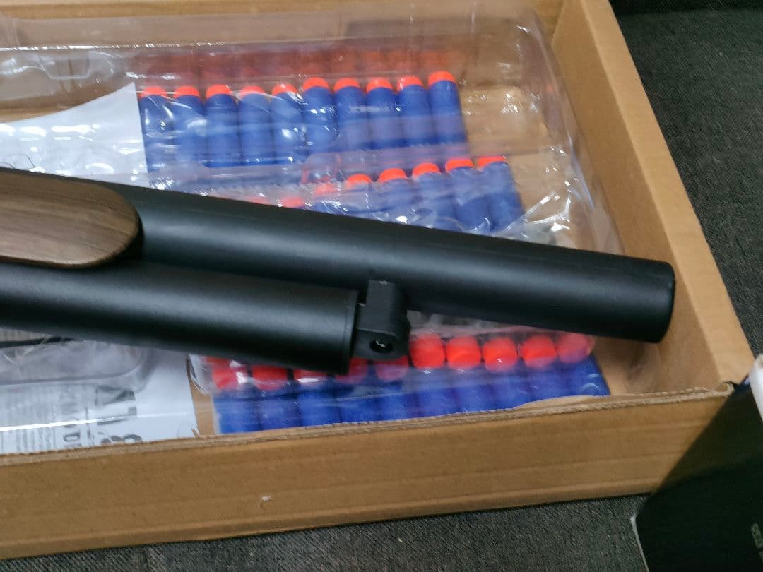 プラ製 ナーフ排莢カート式 スポンジ M1887 ショットガン - メルカリ