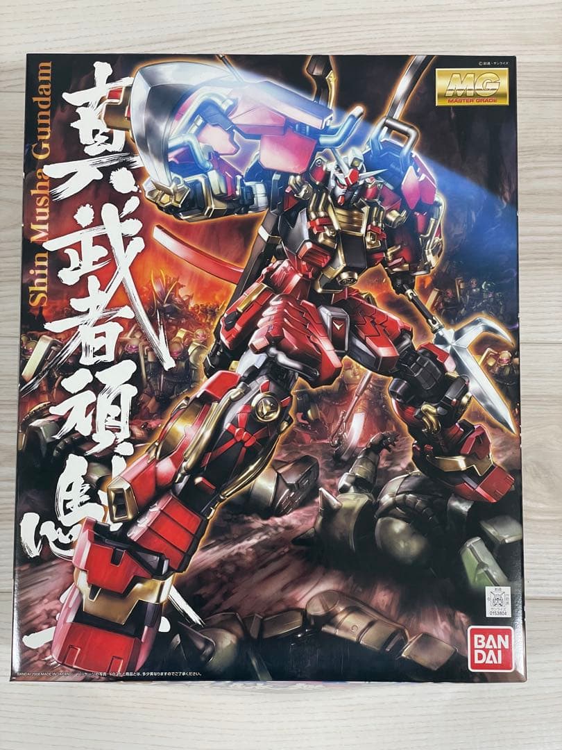 MG 1/100 真武者頑駄無 デカールセット 新品未組立 バンダイ MG 1/100 真武者頑駄無