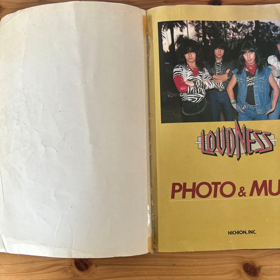 LOUDNESS『THUNDER IN THE EAST』スコア 楽譜 - メルカリ