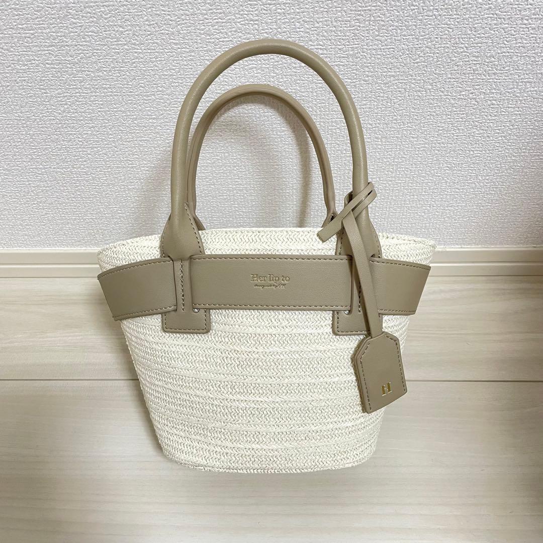 Her lip to かごバッグ バッグ - メルカリ