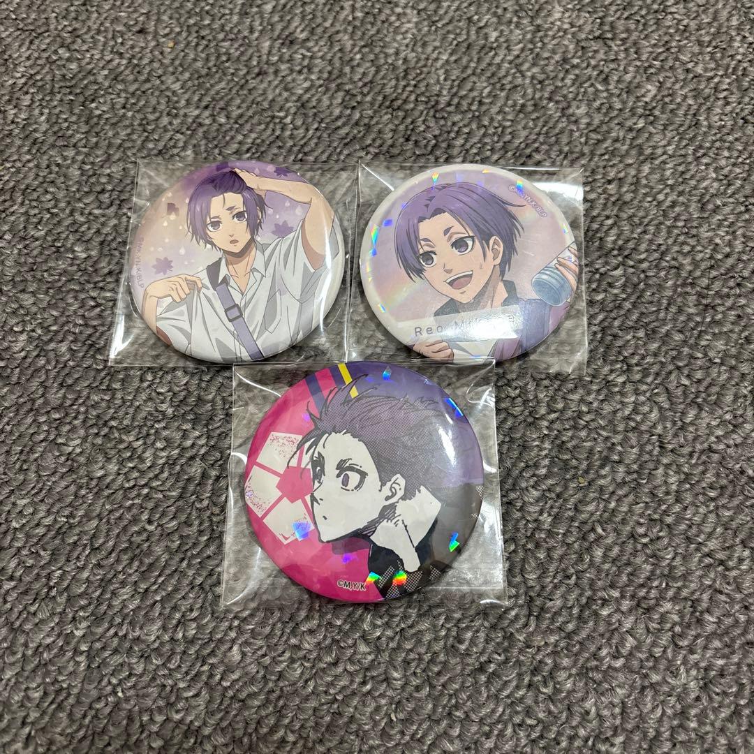 ブルーロック 御影玲王 缶バッジ - メルカリ