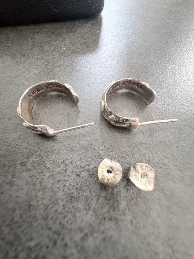 ARIZONA FREEDOM シルバー フープピアス