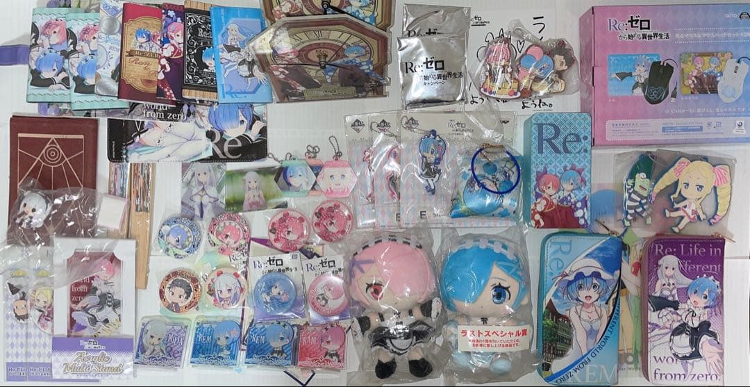 リゼロ 原神 etc グッズセット リゼロ 原神 etc グッズセット