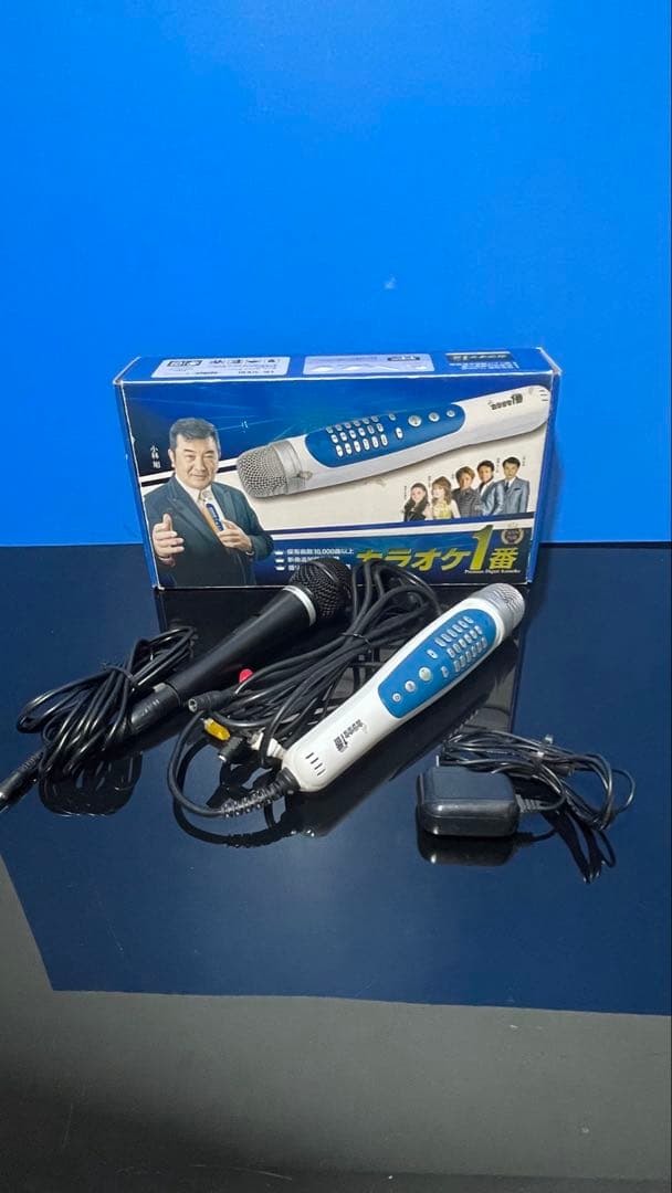 カラオケ1番 家庭用 パーソナルカラオケマイク サブマイク付き 300曲入 Amazon.co.jp: カラオケ一番 YK-3008 家庭用 カラオケ パーソナル