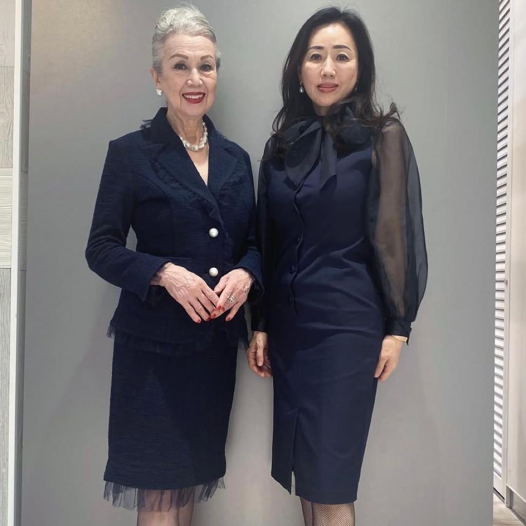 レジーナロマンティコ オーガンジースリーブワンピース リボン