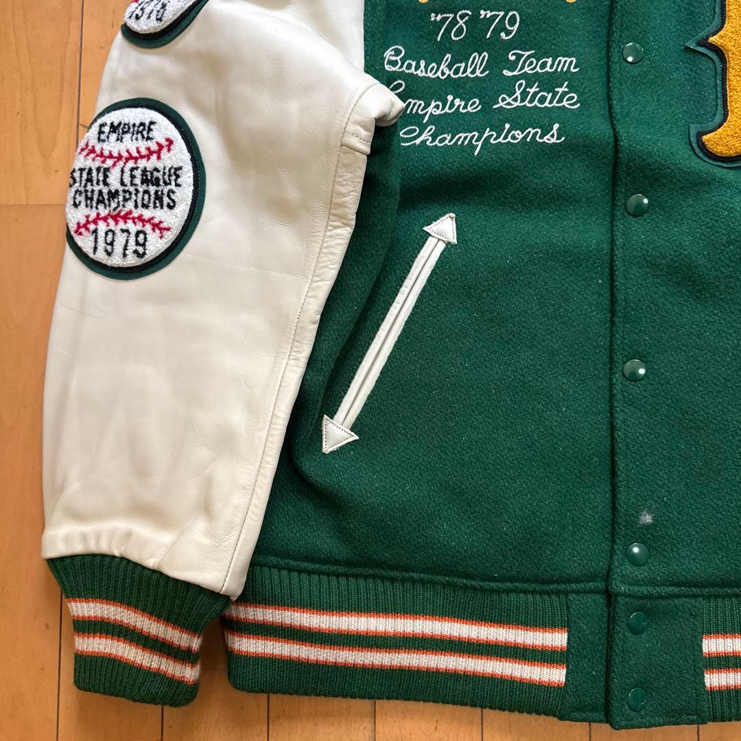 美品】WHITESVILLE スタジャン セミデコ 美品 42 - メルカリ