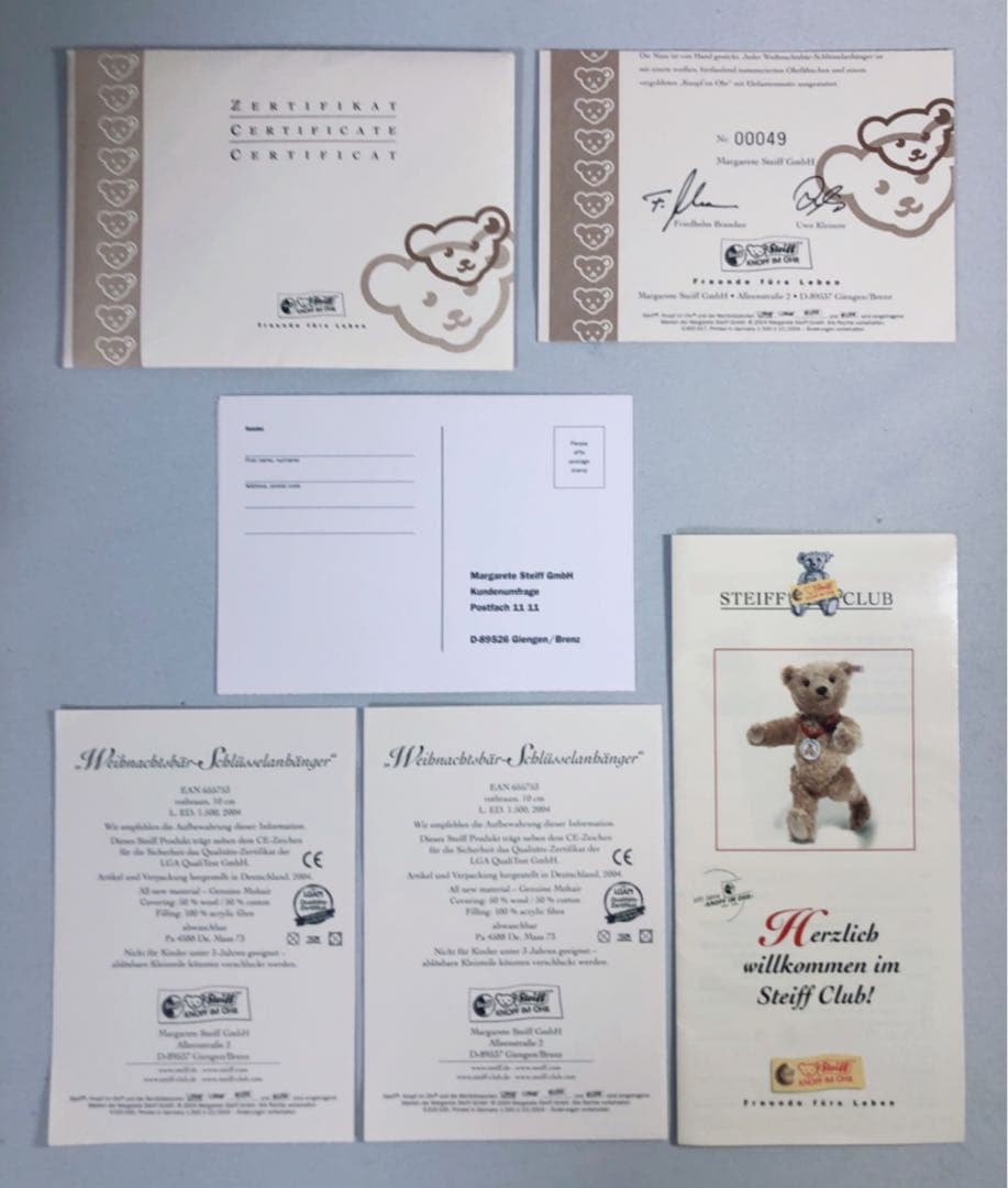 美品 入手困難 愛子様 日本限定 steiff シュタイフ マドモアゼル アイコ
