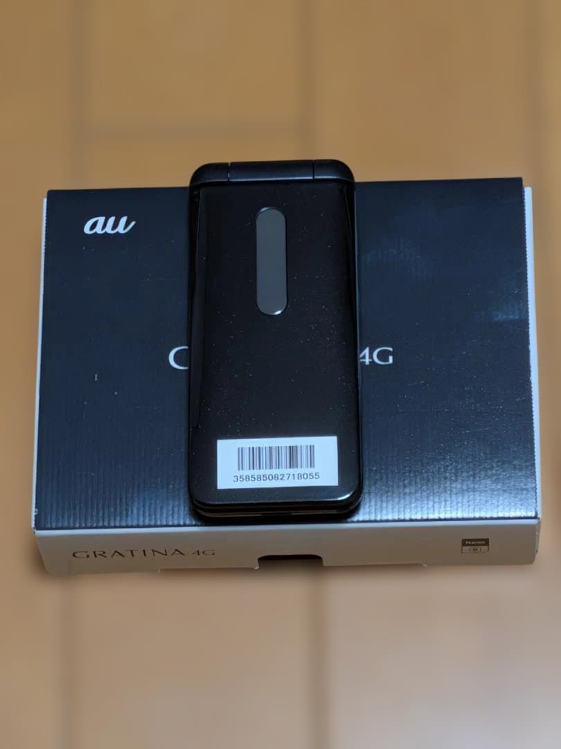 新品未使用 au GRATINA 4G KYF31 ブラック SIMロック解除済 - メルカリ