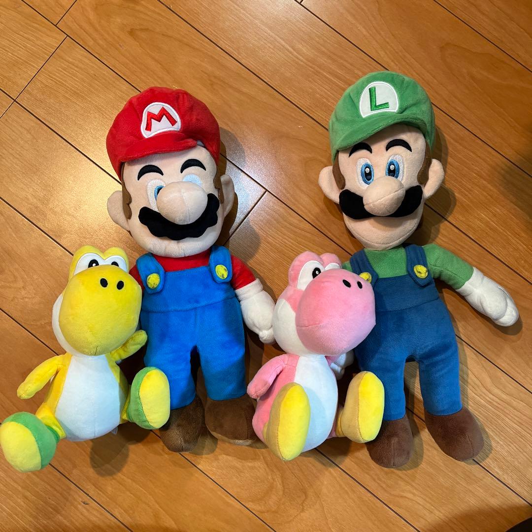 スーパーマリオ ぬいぐるみまとめ売り23個セット - メルカリ