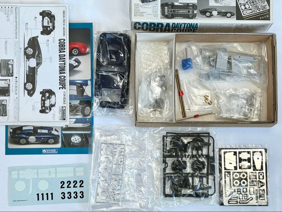 コブラデイトナクーペ HIGH-TECH-MODEL 1/24 スケール - メルカリ