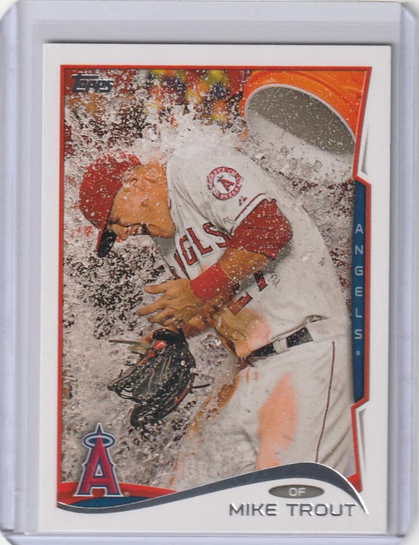 2014 Topps SSP マイク・トラウト　GATORADE イメージ Mike Trout [Gatorade Bath] #1 Prices | 2014 Topps | Baseball Cards