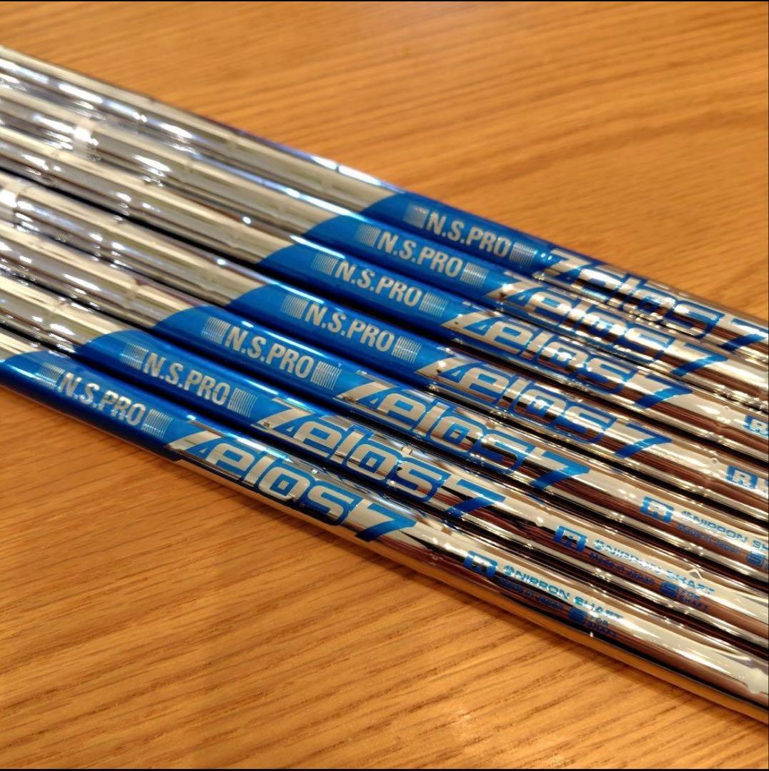 N.S.PRO Zelos 7 シャフト （R） 7本セット