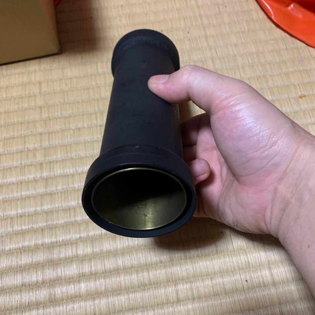 魁響ファクトリー カイキョウファクトリー 真鍮サイレンサー 64パイ