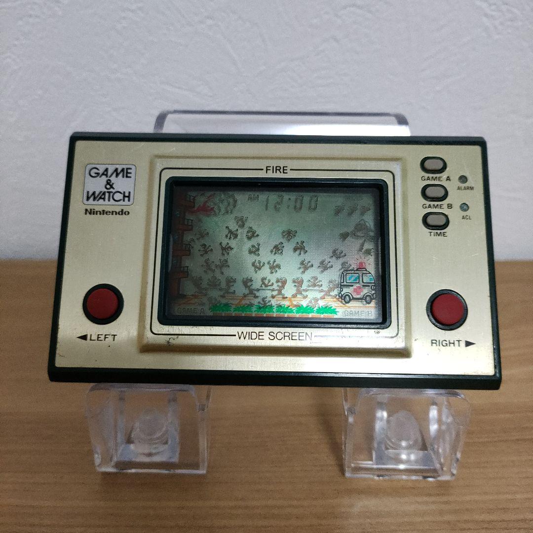 ゲーム＆ウォッチ　ファイア　ニンテンドーNintendo任天堂　メンテナンス済み ゲーム＆ウォッチ ファイア ニンテンドー 任天堂 メンテナンス済み