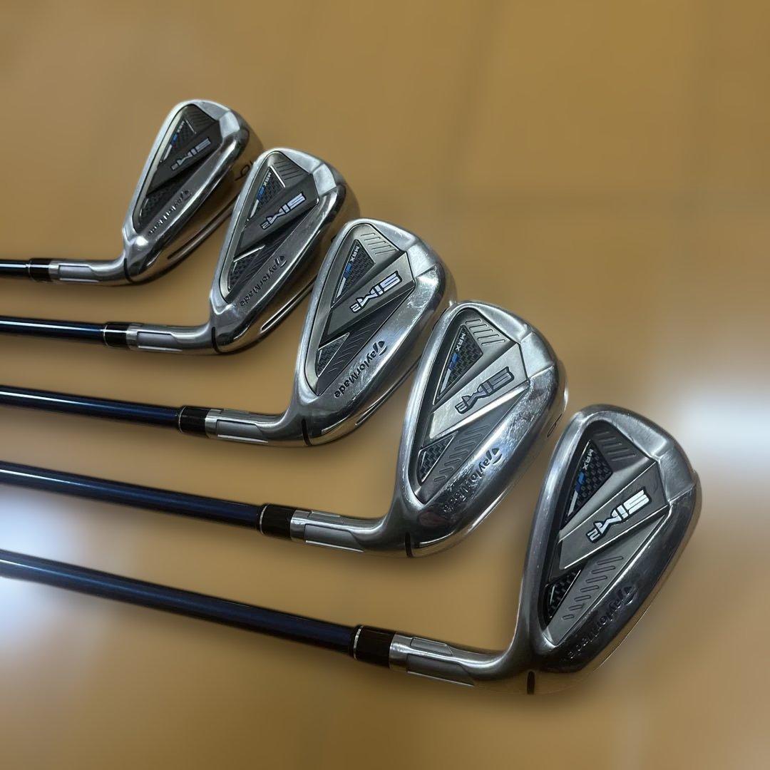 TaylorMade SIM2 MAX アイアン　6-9.P 5本　S