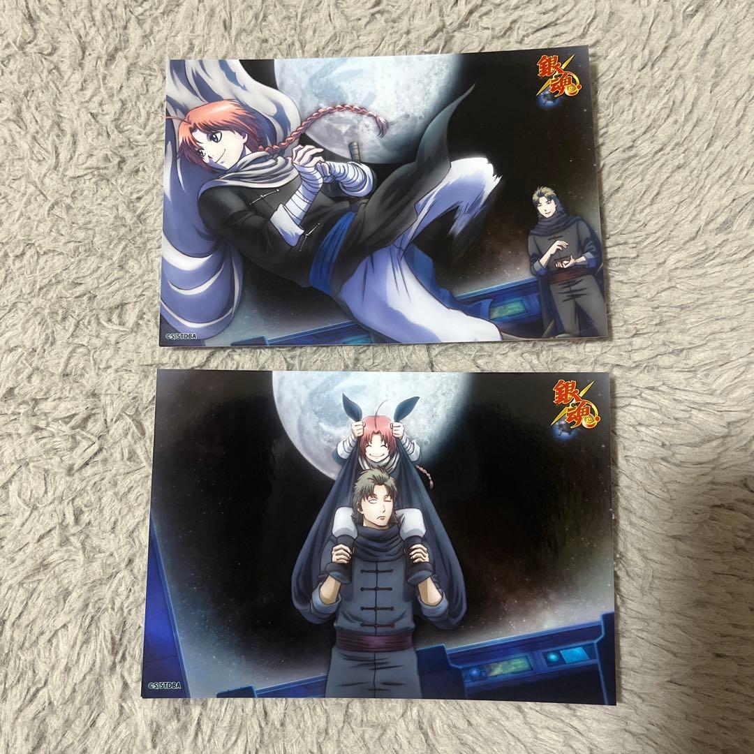 銀魂 ランダムブロマイド 2枚セット神威 阿伏兎 - メルカリ