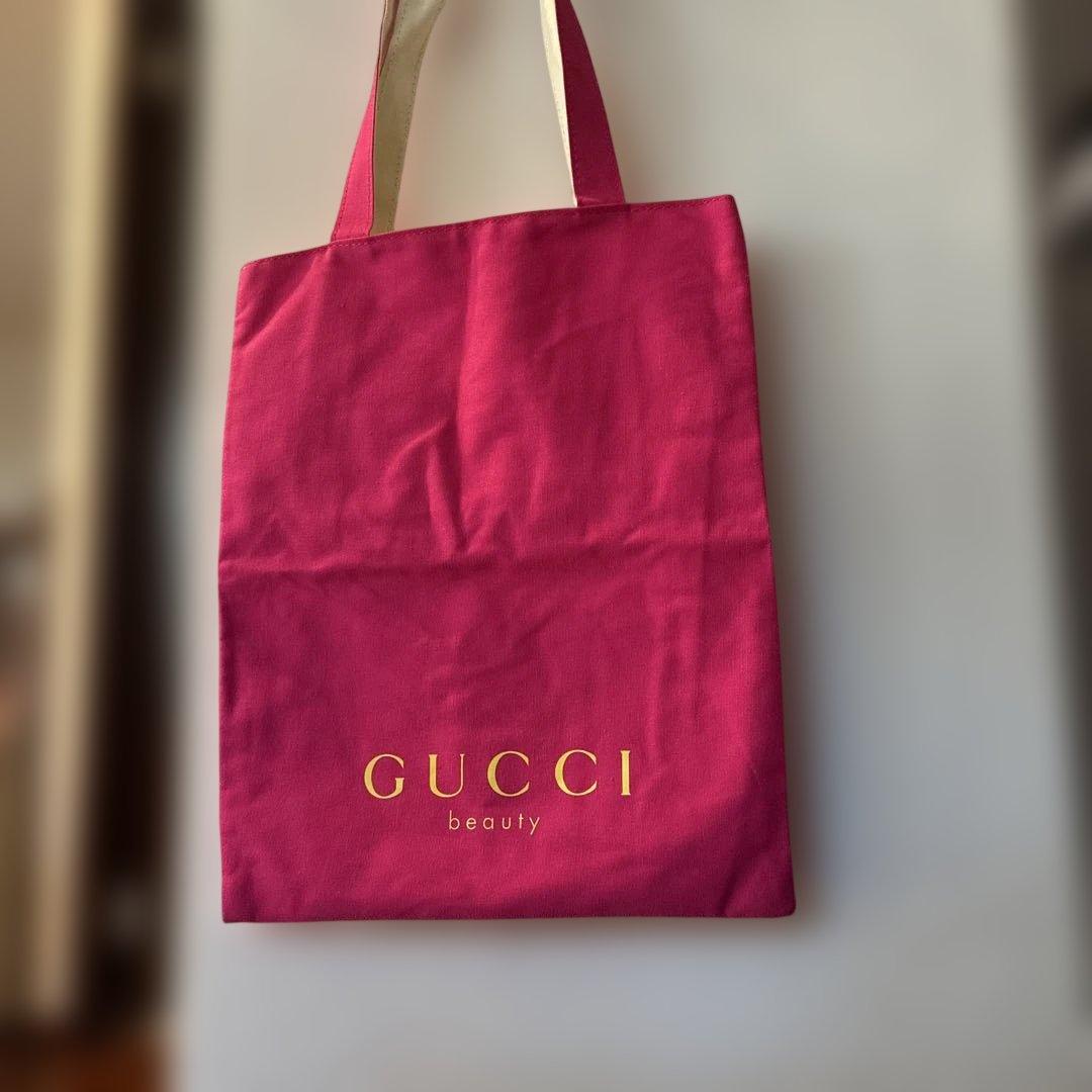 GUCCI ノベルティ 両面キャンパストートバッグ - メルカリ