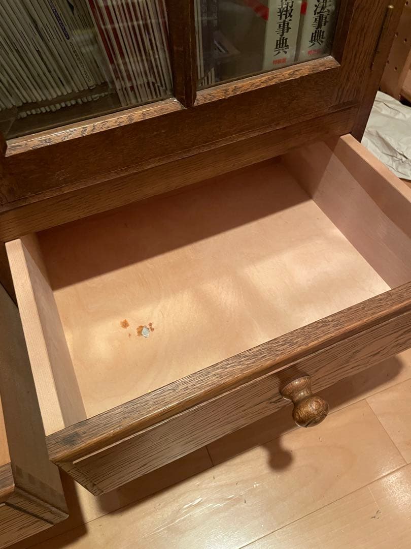 《ナラ材　本棚　》