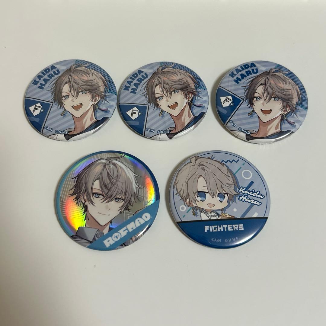 甲斐田晴 缶バッジ パ・リーグ ろふまお - メルカリ