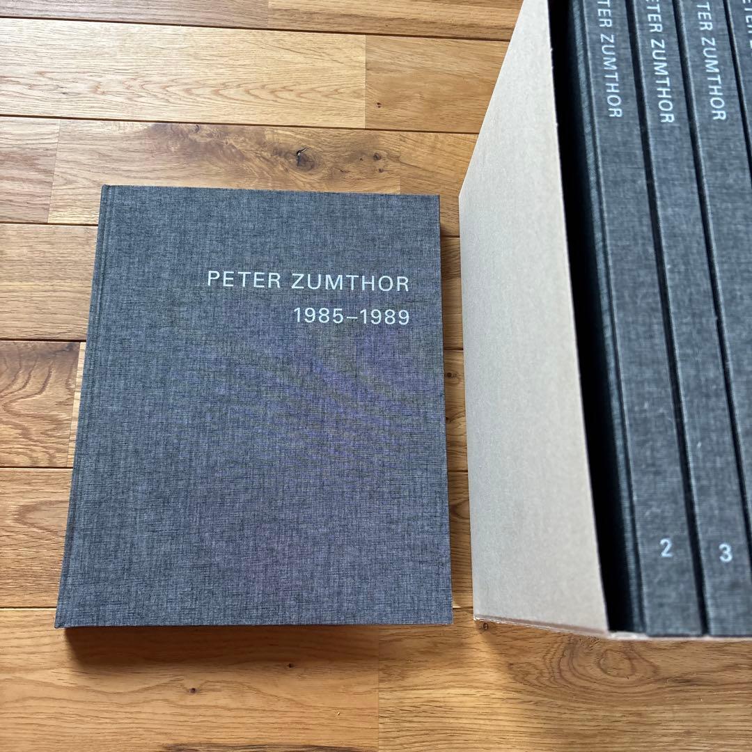Peter Zumthorピーターズントー 作品図録五冊 新品未使用 美品！