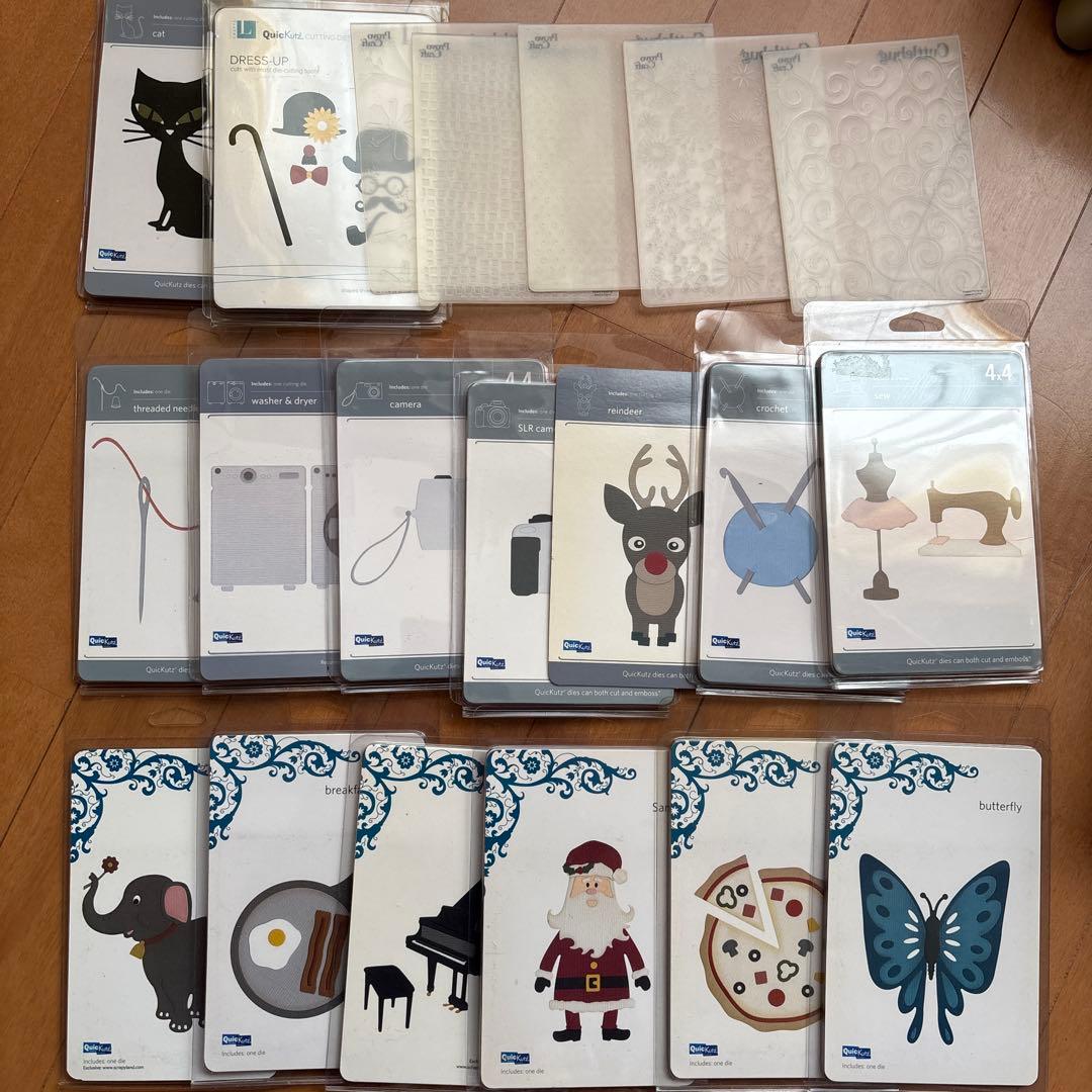 ゆ*ら様 シジックス☆カトルバグ☆クイックカッツ☆カットダイ☆カード