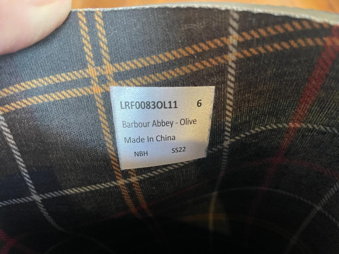 Barbour / Abbey レインブーツ UK6（24.5cm～25cm）