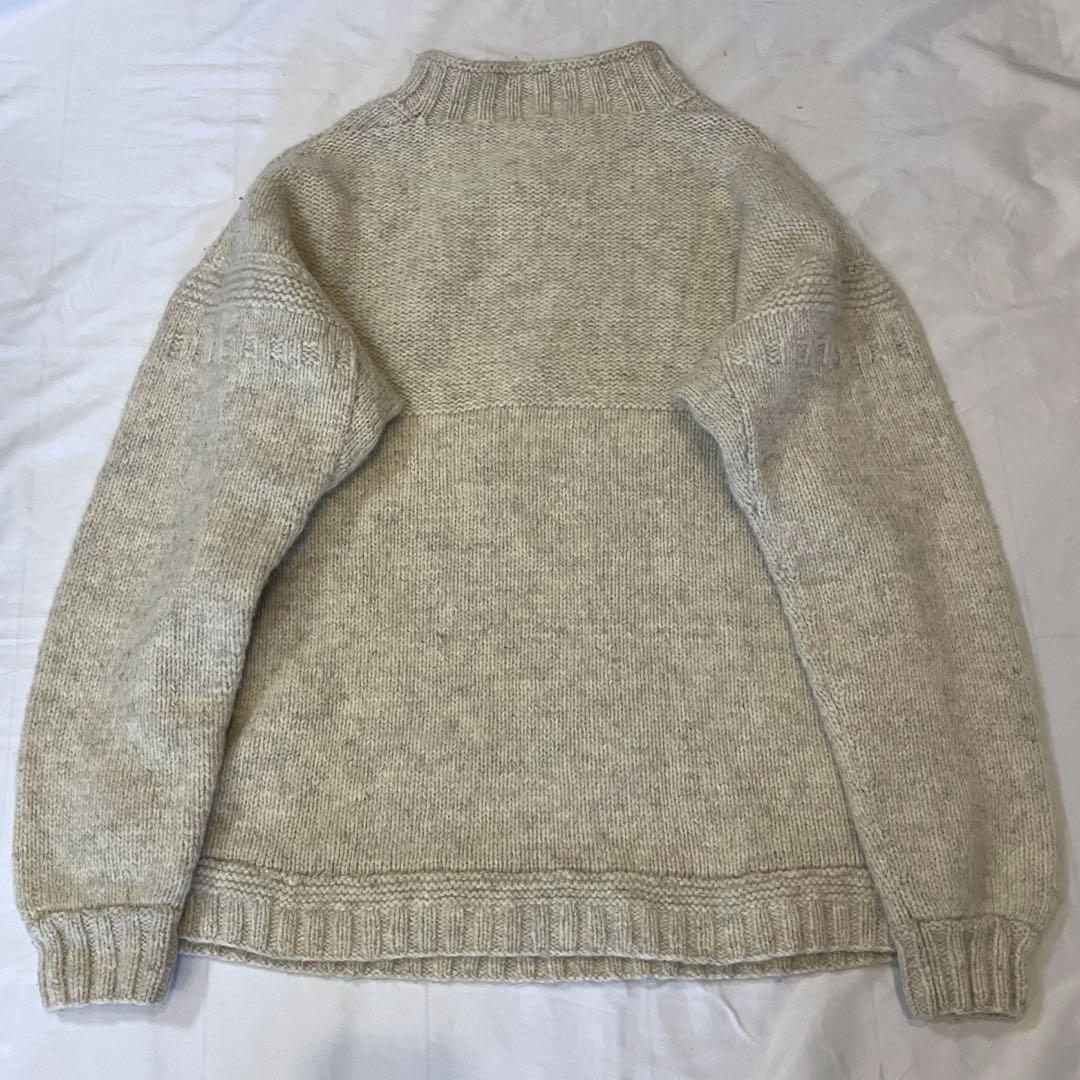 ⭐️希少　45rpm ノースマリンドライブ モックネックニット XL アイボリー