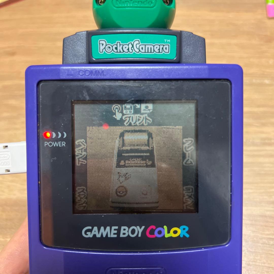 ゲームボーイ用 ポケットプリンタ ピカチュウ ポケットカメラ 通信