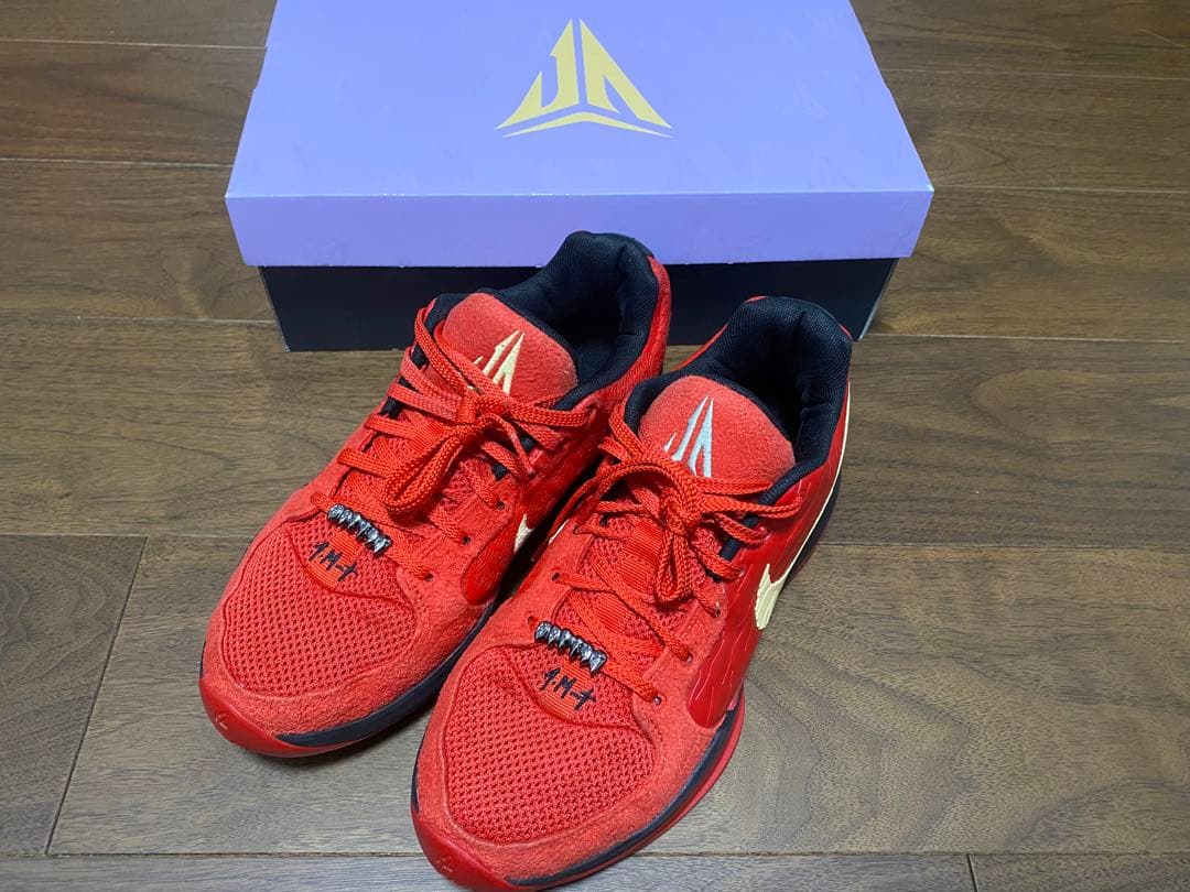 Nike JA2 nightmareレッド/ブラック　26.5 最新☆バスケットシューズ☆Ja 2 