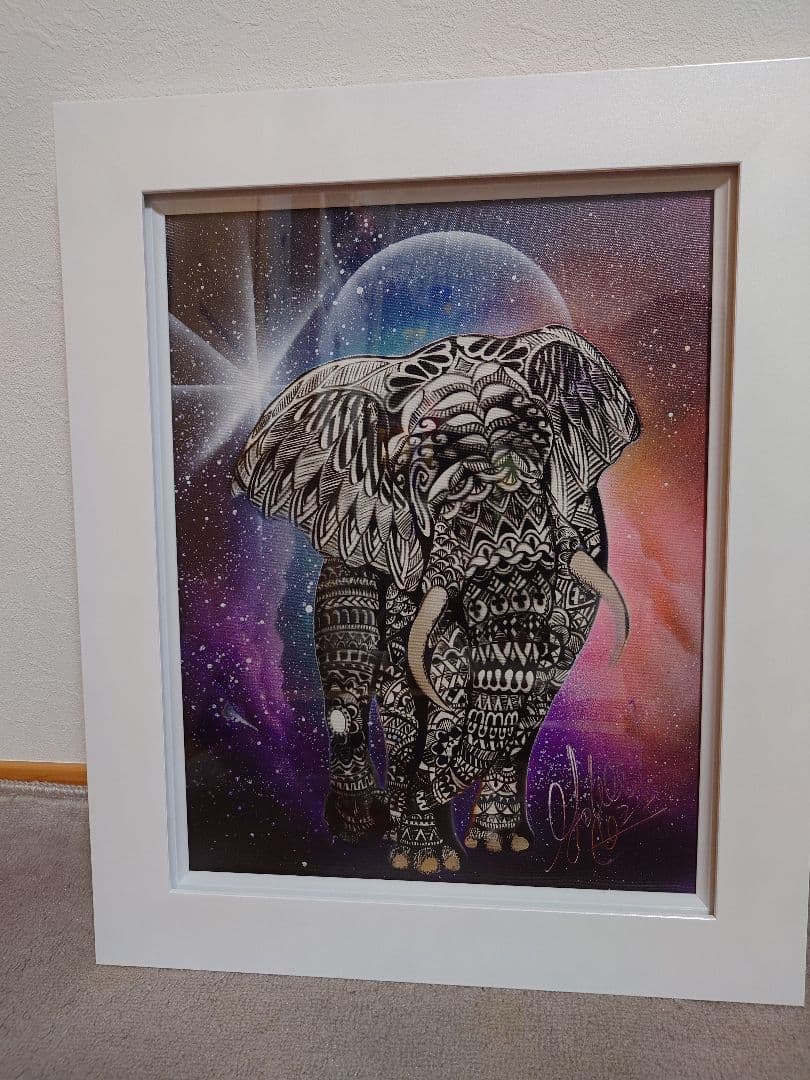 スプレーアートエデン キャンパス2枚+専用白額 - メルカリ