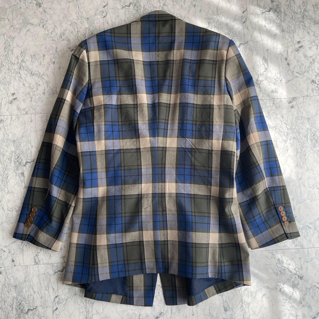 極美品 ヴィヴィアンウエストウッドマン チェックスーツ セットアップ