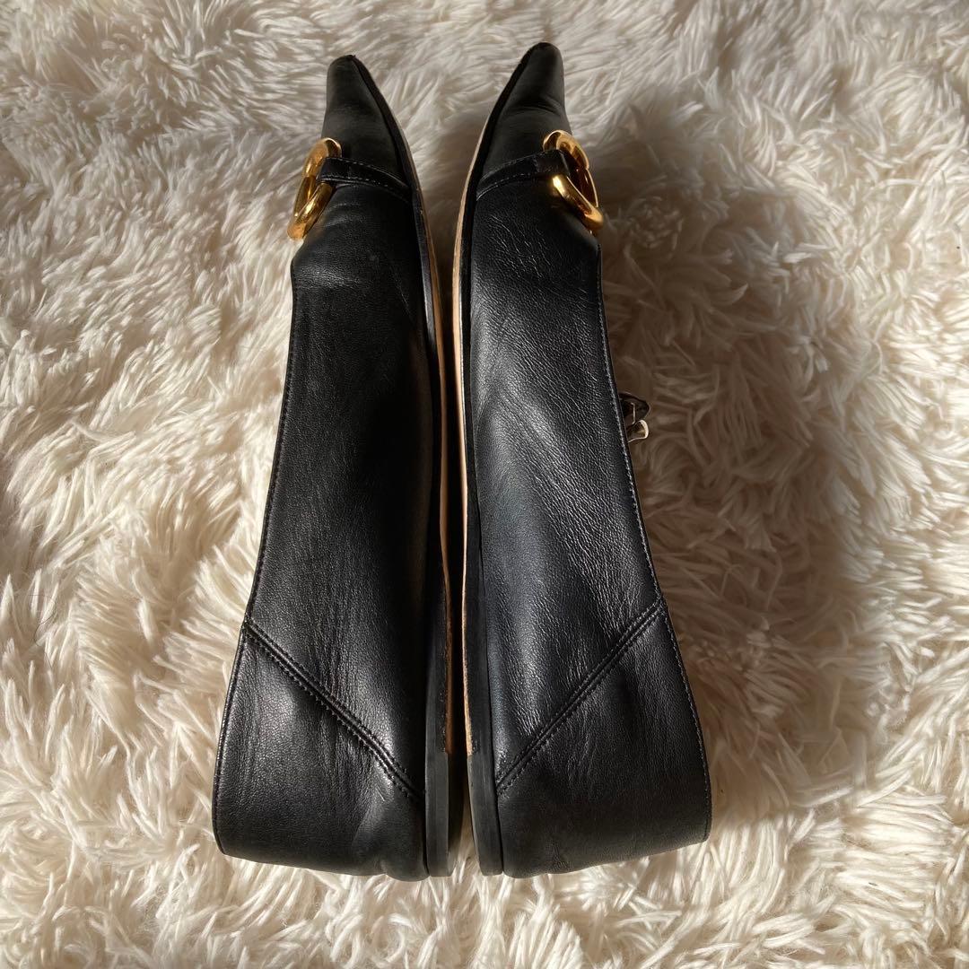 ☆グッチ☆ホースビット☆ローファー☆フラットシューズ☆621161