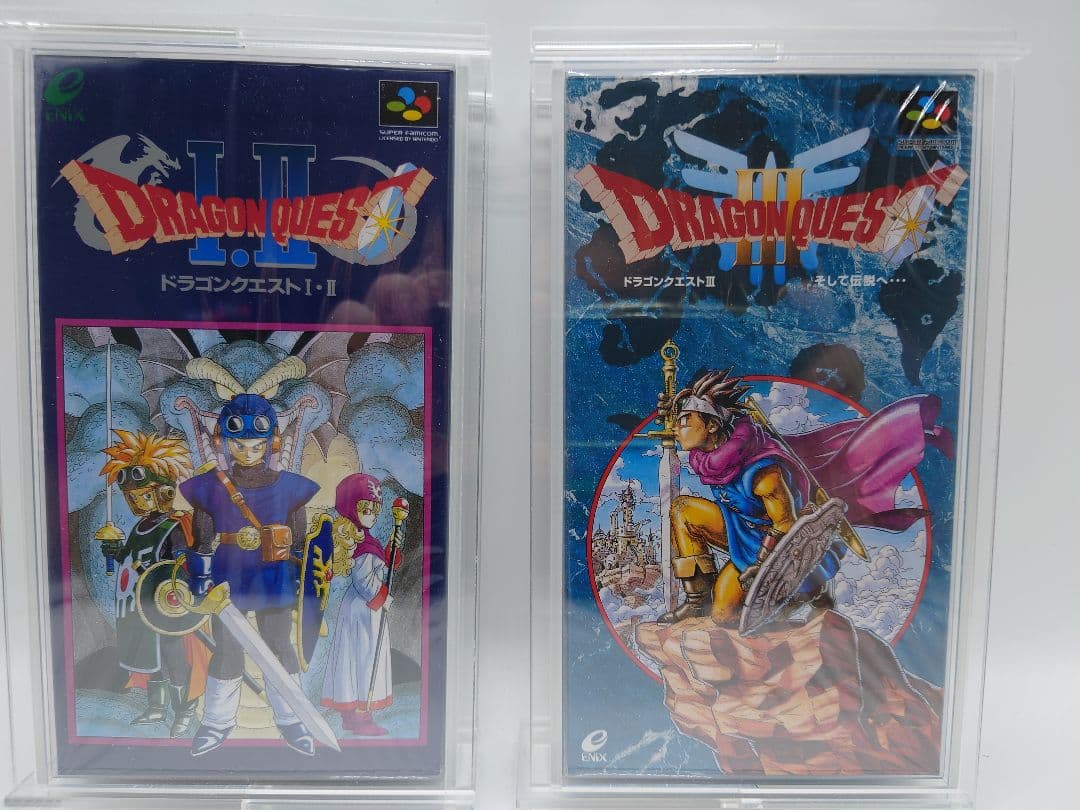 SFCソフト　ドラゴンクエスト１，２と３セット　パッケージをきょうかちゃん付属 SFCソフト ドラゴンクエスト1，2と3セット パッケージをきょうか