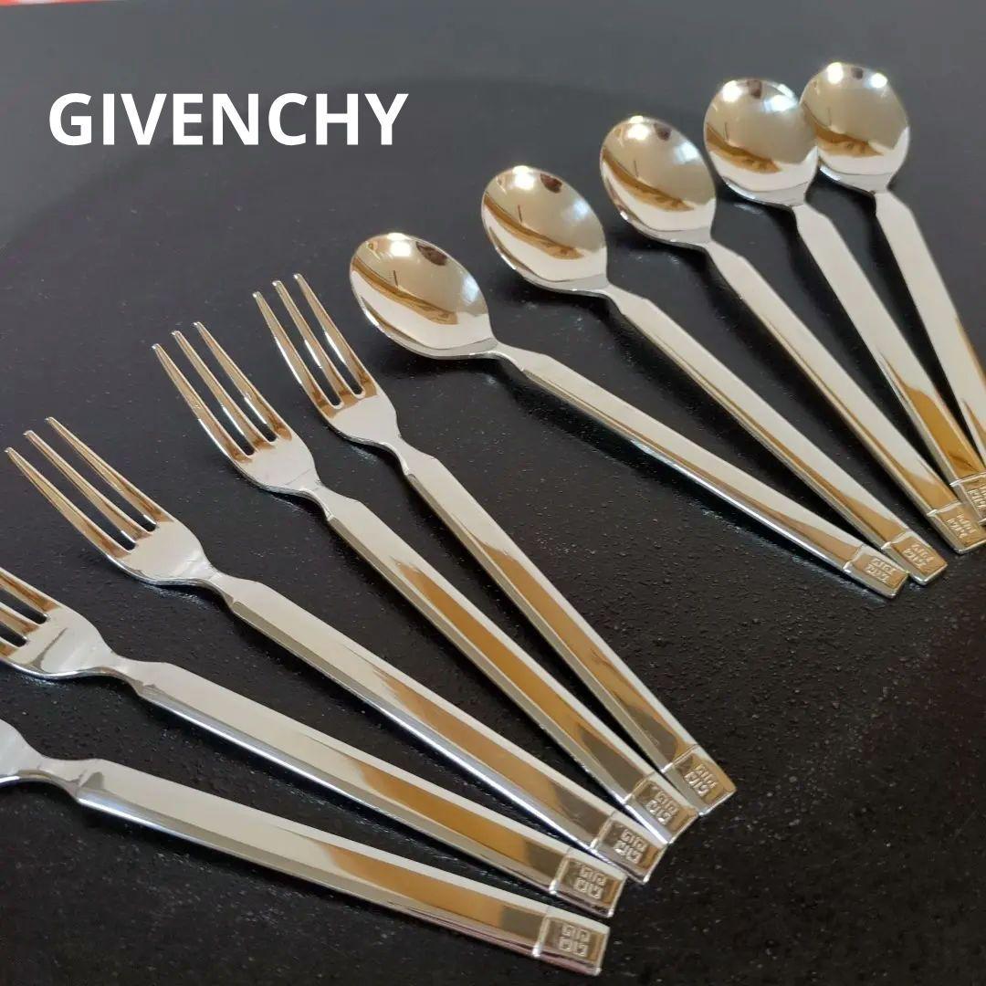 未使用品GIVENCHY ジバンシー カトラリー スプーン フォーク10本